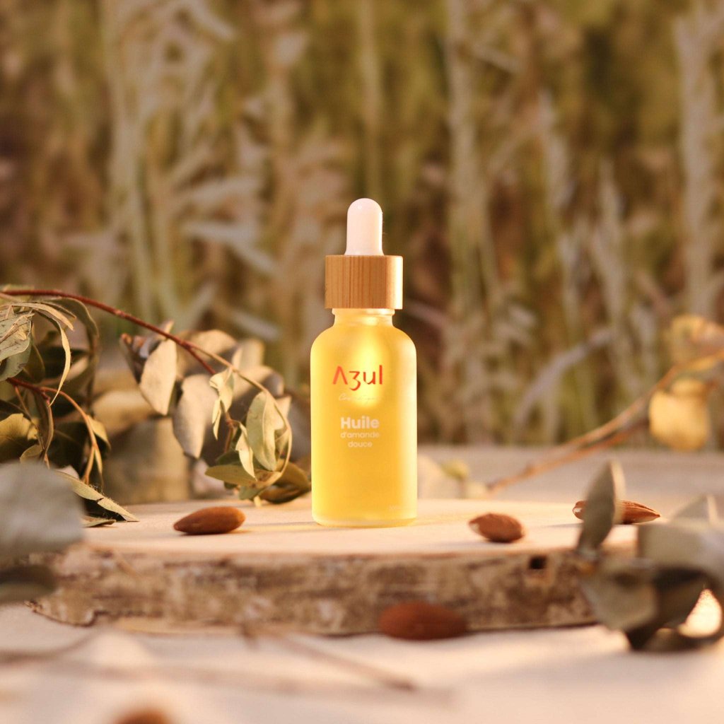 Rituel peau sèche à l'huile d'amande douce BIO