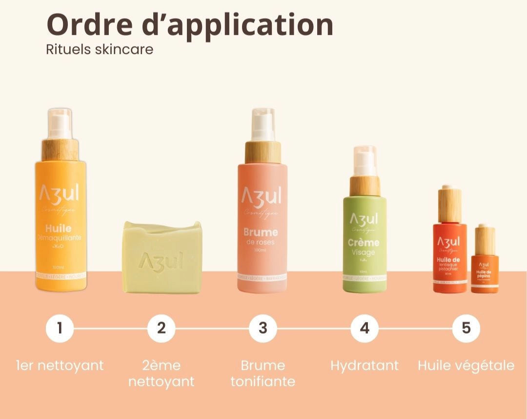 Huile démquillante Azul Cosmétique